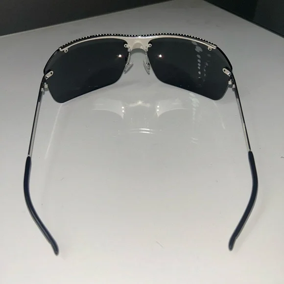 Vintage Dior Star Studded Black Sunglasses w original Dior box & cloth